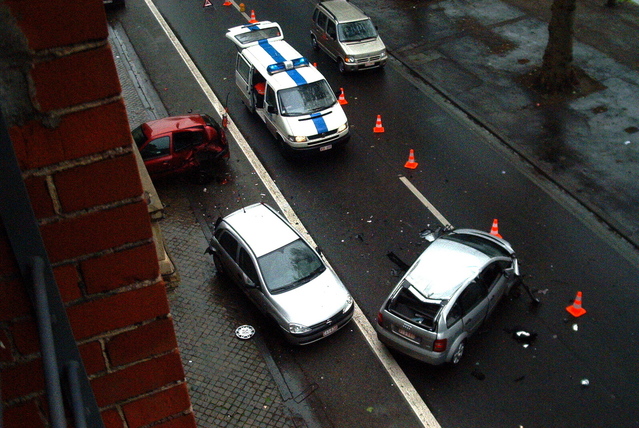 Route & Sécurité accident de voiture