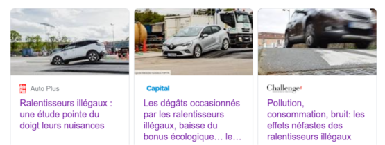 Presse ralentisseurs