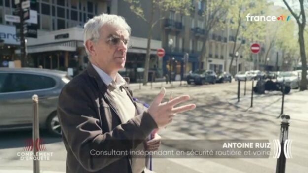 Antoine RUIZ Consultant Sécurité routière Intervention sur FRANCE TV Complément d'enquête
